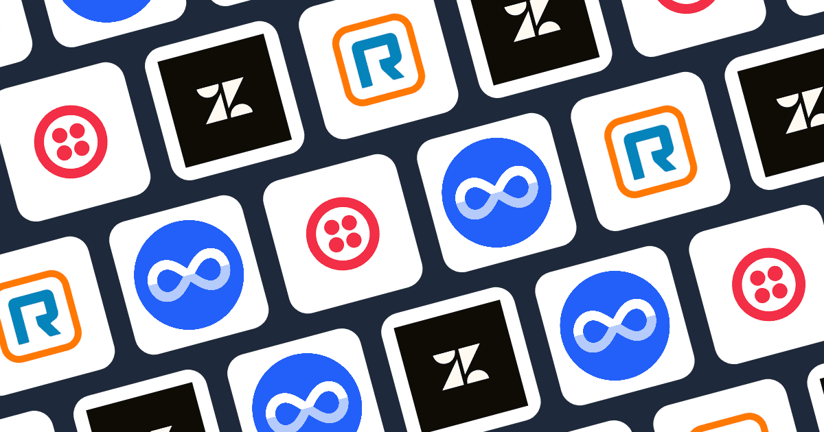 Grid of icons representing CRM tools